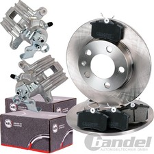 2 BREMSSÄTTEL + BREMSSCHEIBEN