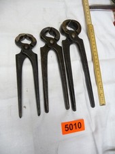5010.    3 x  Alte  Zange